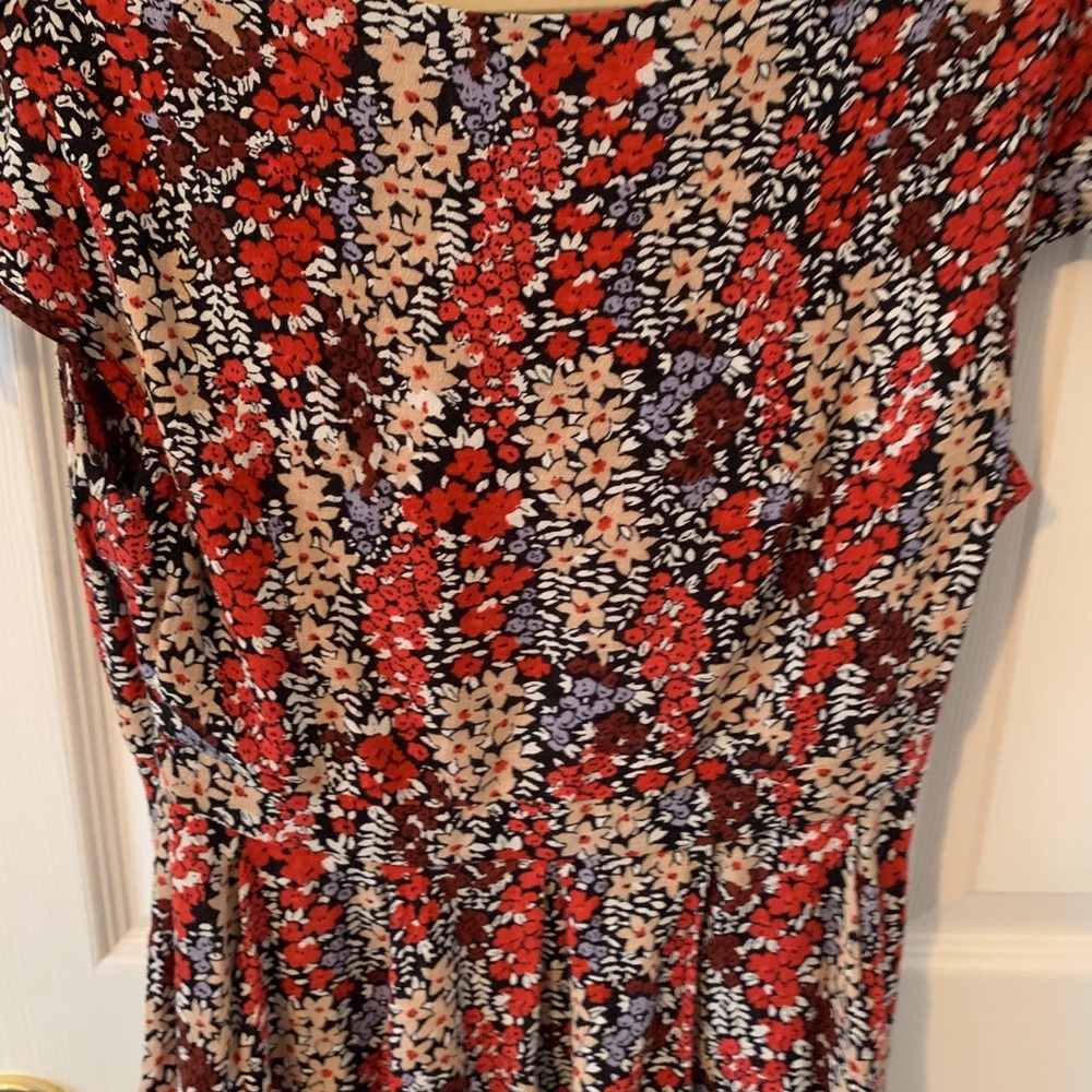Free people miss right floral print keyhole top - Picture 9 of 14